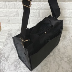 トートバッグ　3way マザーズバッグ 黒 ショルダー ベビーカーバッグ 23の画像