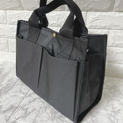 トートバッグ　3way マザーズバッグ 黒 ショルダー ベビーカーバッグ 23の画像