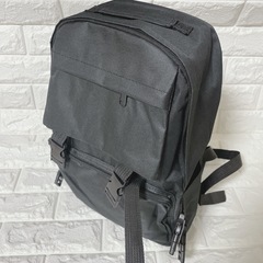 大容量　黒　バッグ　リュック　ブラック　男女兼用　人気　通勤　通学　旅行　3の画像