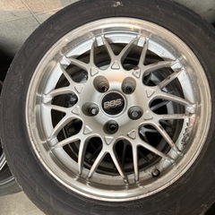 16インチホイール　【BBS製 鍛造 希少】4本セットの画像