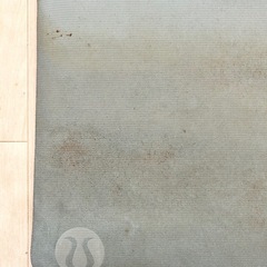◉直営店購入◉廃盤品◉Lululemon ヨガマット グレー  3mmの画像
