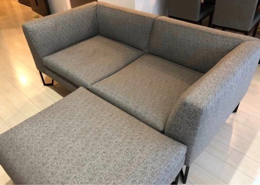 フクラ　ソファ　スツールとクッション2個付き