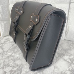 商談中　サイドバッグ 　バイク用　ツールバッグ 　ツールポーチ 　黒 ツーリング　24の画像