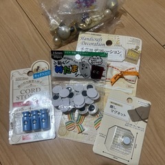 ソーイング　パーツ　ゴムなど各種の画像
