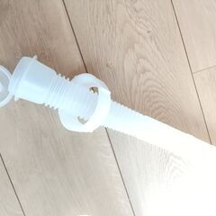 水用ポリタンク２０Ｌノズル付き【両口扁平缶・ポリ缶】の画像