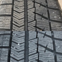 軽自動車 冬タイヤ ブリヂストンVRX 155 65 14 4本セットN-ONE N-BOX N-WGN等の画像