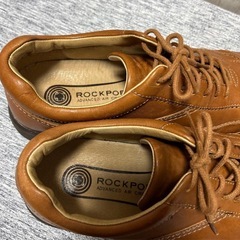 ROCKPORTレザースニーカー　26.5cmの画像