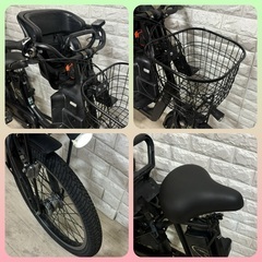 🌟🌸美品🌸室内保管🌸パナソニック 電動自転車 ギュットアニーズ 子供乗せ  🌈新基準🌈a13の画像