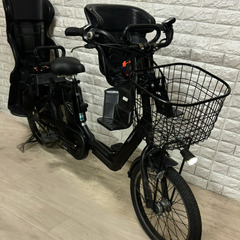 🌟🌸美品🌸室内保管🌸パナソニック 電動自転車 ギュットアニーズ 子供乗せ  🌈新基準🌈a13の画像