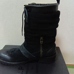 RUPERT　ブラックエンジニアブーツ　美品の画像