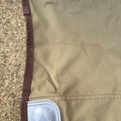 ロゴス　タイニーチェア　キッズチェア　子供　椅子　カーキ　オリーブ　ベーシックの画像