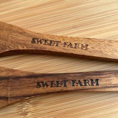 アカシア  サラダスプーン  サラダフォークの画像