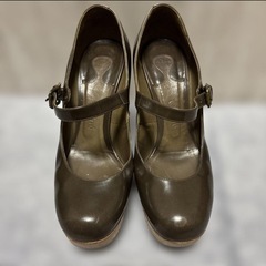 Chloé クロエ／レザーストラップパンプス／36（23cm）の画像