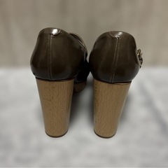 Chloé クロエ／レザーストラップパンプス／36（23cm）の画像