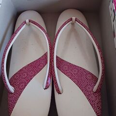 女性用　草履　下駄　5つの画像