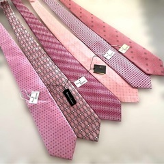 ブランドネクタイ　ピンク　6本の画像