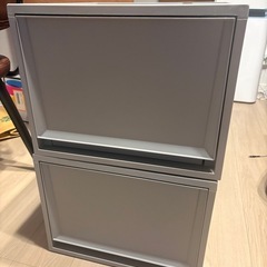 衣装ケース2個（重ねることが可能です）の画像