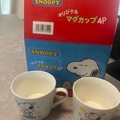 懐かしお皿とコップセットの画像