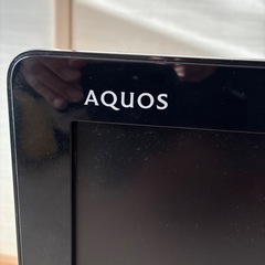 シャープ２４型テレビ　ジャンク品の画像