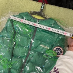 クリーニング済み　Laundry ダウンジャケット　リバーシブルの画像