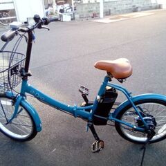 2０インチ　電動アシスト折りたたみ自転車　変速　e-Dripの画像