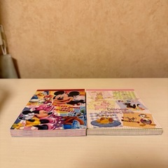 【セット】ディズニーメモ帳×4 新品黒ペン 消しゴムの画像