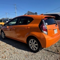 平成27年　トヨタアクア　Sグレード　72,700km 車検　８年／1月の画像