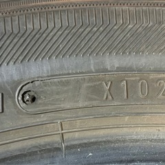 155/65R14 グッドイヤースタッドレスタイヤ 4本 2022年製造の画像