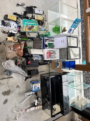 お取引中　水槽用品まとめて