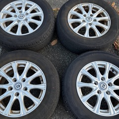 ステップワゴン　ホイールつきタイヤ　205/65r15　の画像
