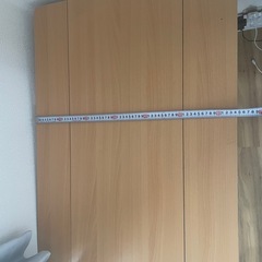 【引取限定】折りたたみ収納　キャスター付きの画像