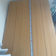 【引取限定】折りたたみ収納　キャスター付きの画像