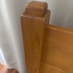 セミダブルベッドフレームの画像