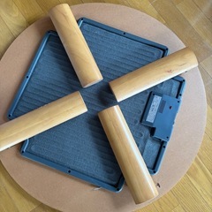 【本日限定】こたつだった丸テーブル　0円の画像