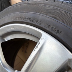 日産 フェアレディZ z34 純正ホイール　18インチ 8j 9j 114.3 5穴　エンケイ タイヤ付 z33 流用 s15 s14 s13 シルビア スカイラインの画像