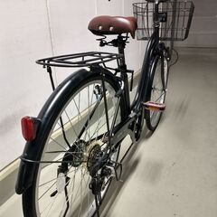 自転車 26インチ 6段変速 LEDライトの画像