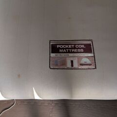 セミダブルのマットレスベッドの画像