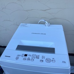 TOSHIBA 全自動洗濯機　2022年製　4.5kg　の画像
