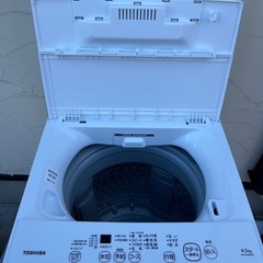 TOSHIBA 全自動洗濯機　2022年製　4.5kg　の画像