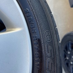 ZVW30 プリウス　ツーリング　純正ホイール　タイヤ付き　4本セットの画像