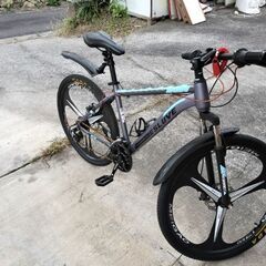 クロスバイク マウンテンバイク 自転車の画像