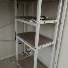 幅120cm 省スペース ハイタイプ PCデスク デスク オフィスデスク ワークデスク 学習机 木製 おしゃれ テレワーク 在宅勤務の画像