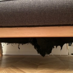 【無料で差し上げます】2人掛けソファの画像