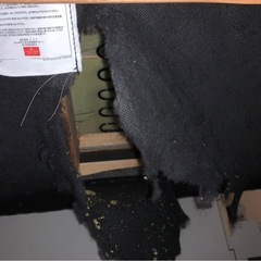 【無料で差し上げます】2人掛けソファの画像