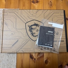 【極美品】MSI   ゲーミングノートPC GF63 Thin 12VFの画像