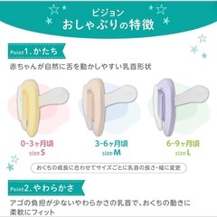 【未使用】Pigeon おしゃぶりの画像