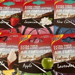 新品 芳香剤　吊り下げタイプ　6種セット★新品　洗えるマスク 3枚入りの画像