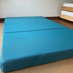 マニフレックス　メッシュウィング　セミダブル　美品の画像