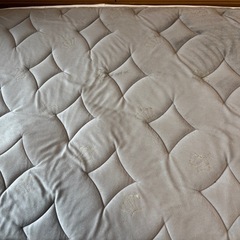 ★マットレス　ダブル　フォームポケット クール&ウォーム★使用は2年くらい。の画像