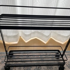 tower スリムキッチンワゴンの画像